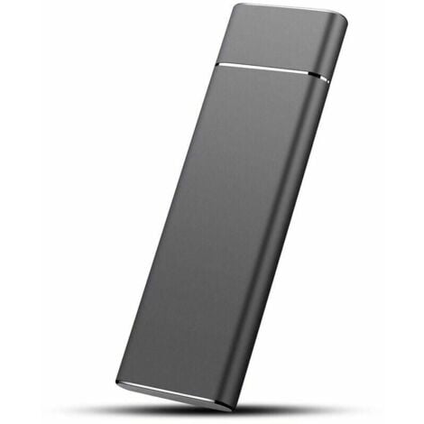 LINGHHANG Disque dur externe SSD mobile de 2 To, mobile externe haute vitesse