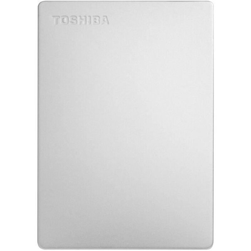 Disque dur externe - toshiba - Canvio Slim - 2 To - Argent