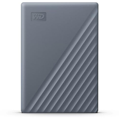 Disque dur externe Wd MY PASSPORT USB C 4T GRIS WORLDWIDE 2021