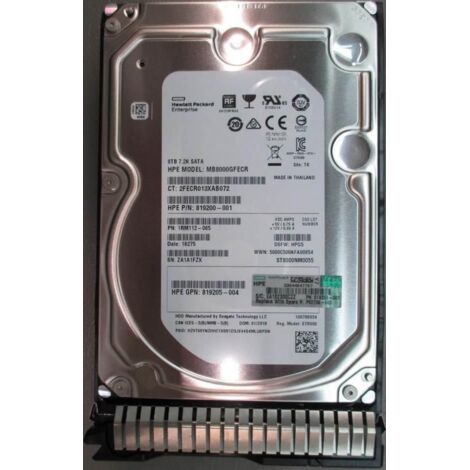 Disque dur HP Enterprise 8 To 7,2K LFF 512E DS SC spcl, P02758-001
