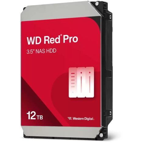 Disque dur interne Western Digital WD122KFBX 12 To 7200 RPM 512 Mo 3,5" Serial ATA III