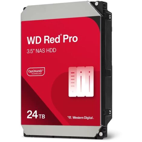 Disque dur WD Red Pro WD241KFGX (24 To  3,5"  512 Mo  7200 tr/min)