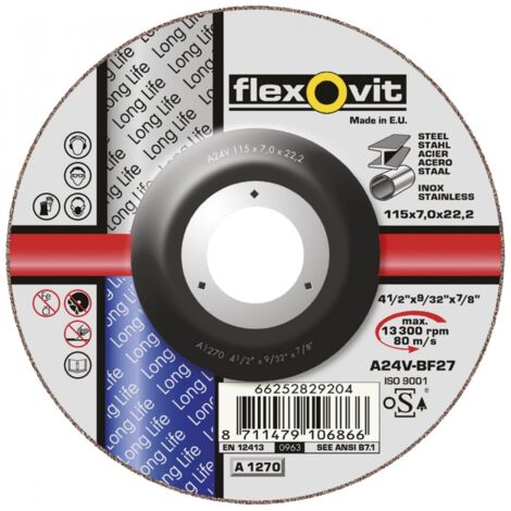 Disque Ebarber 125x6,4x22,2