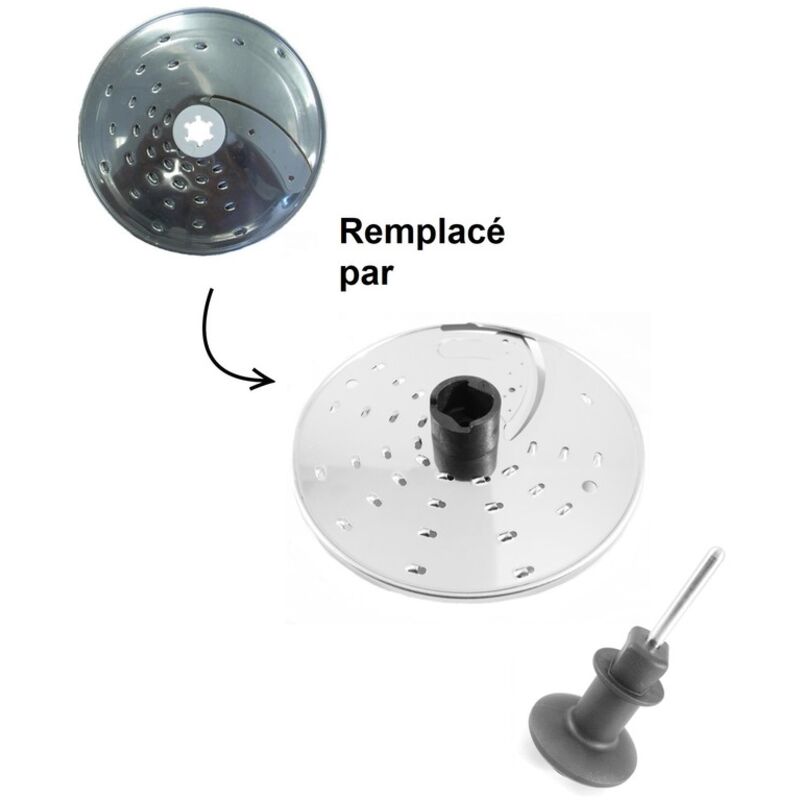 Disque éminceur râpeur