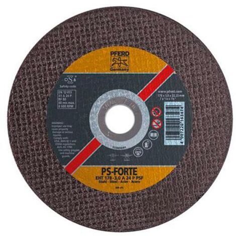 Disque en acier PFERD EH-230-3.0 A 24 PPS POUR - 69198133