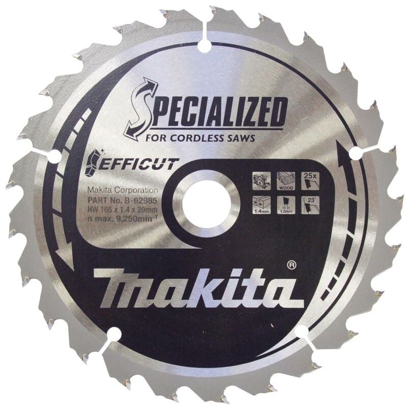 Disque en Bois 165mm Makita B-62985