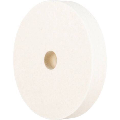Disque en feutre, Ø : 125 mm, Larg. : 20 mm, Alésage 20 mm