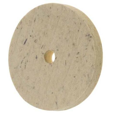 Disque en feutre pour polissage, diamètre 80 mm, F.13 339.25 Pg