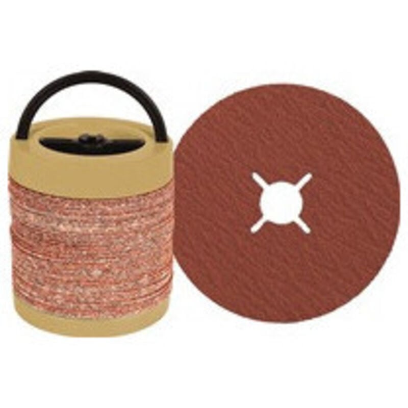 Disque en fibres CERABOND X D.125mm K.36 INOX/STA Grain de céramique TYROLIT (Par 50)