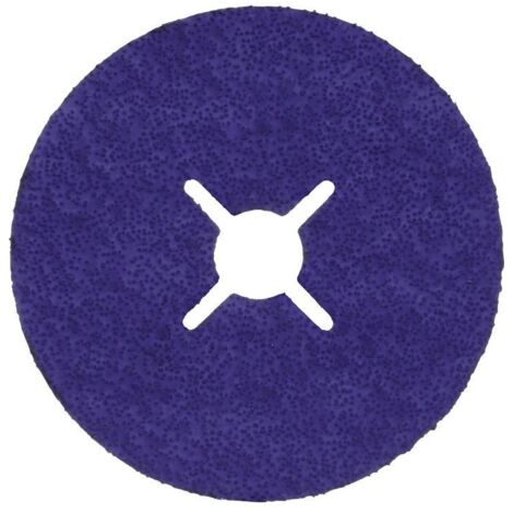 Disque en fibres Cubitron™ 3 1187C D. 125 mm granulation 36+ acier inoxydable grain formé avec précision