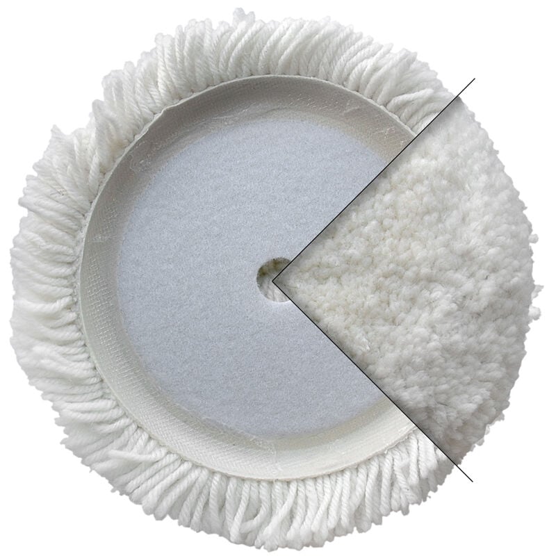 Fervi - Disque en laine torsadee de 200 mm pour le polissag vla200