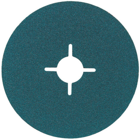 Disque fibre 125 mm P 80, corindon de zirconium, acier, acier inoxydable metabo 25 pièces