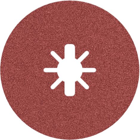 Disque fibre ceramic 125mm x-lock - Grain : 80 - Type : Disque - BOSCH