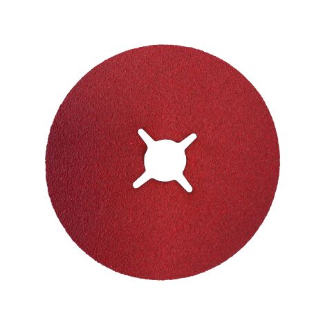 Disque fibre meuleuse grain fin 80 céramique D.125x22.23mm SEA