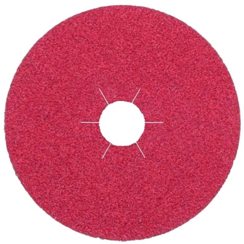 Disque fibre fs 964 act D.125mm K.36 p.INOX/STA grain céramique Klingspor Par 25)
