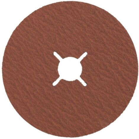 Disque fibre PREMIUM CERABOND X D.125mm acier K.120.grain céramique inox STA (par 50)
