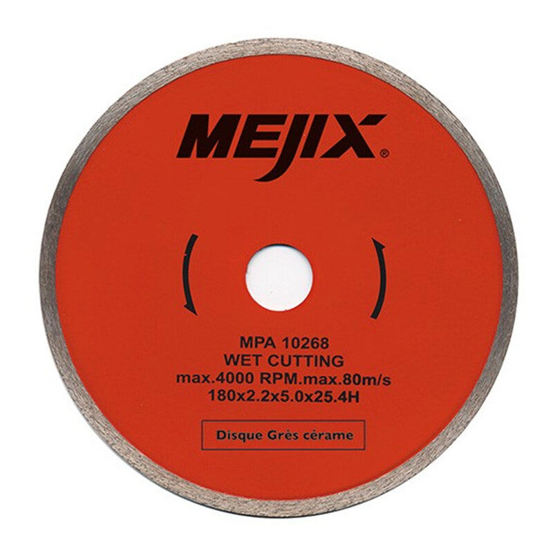 Mejix - Disque grès cérame 180016 - 200 mm br 25.4/22.2 mm