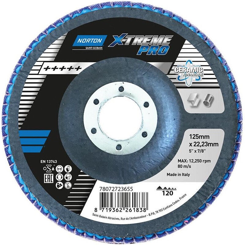 FP - Disque lamelle X-Treme Pro 125 mm P120