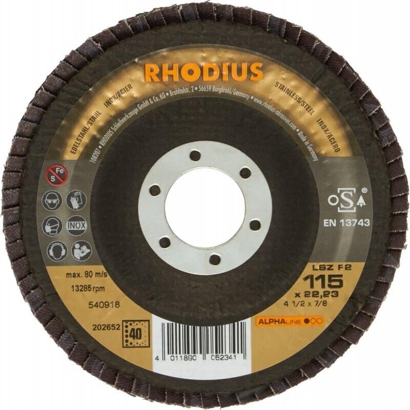 Disque à lamelles lsz F2115mm k 40 Rhodius Par 10)