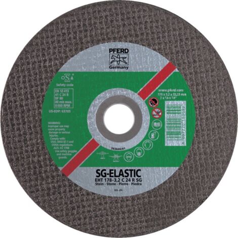 Disque matéiraux pierre C24RSG 178x3,2mm Pferd