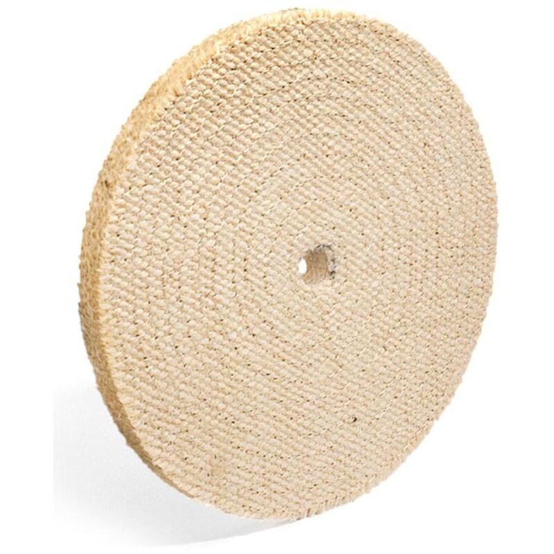 Fervi - Disque matelasse en sisal 200 x 20 mm pour meuleuse d'etabli