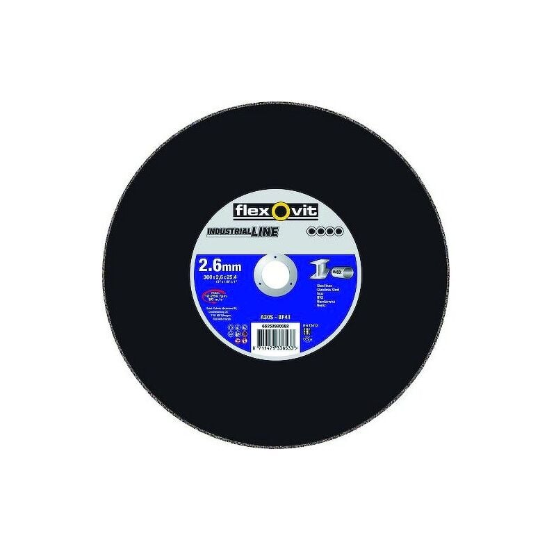 Flexovit - Meule à tronçonner chop saw - ø 300 mm - Épaisseur 3.5 mm