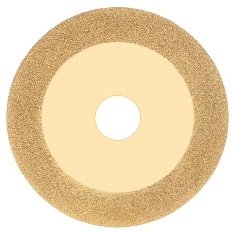 Disque meule diamant 100mm affûtage coupe doré