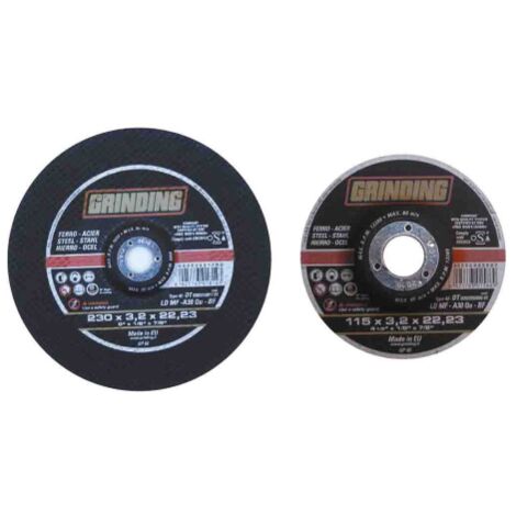 Disque minidisque de meule abrasive pour la coupe du fer mm 115x3,2x22 flex