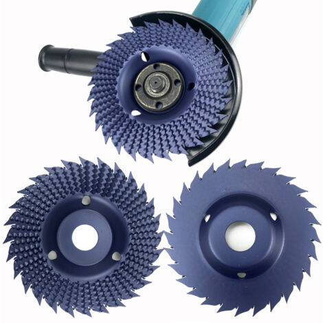 Disque Multifonction 125mm à Fils Métalliques pour Meuleuse d‘Angle – Pour Ponçage, Polissage & Décapage (Bleu)