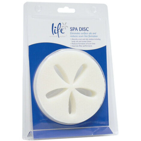 Disque nettoyant réutilisable pour spa, élimine les huiles et la graisse - LIFE