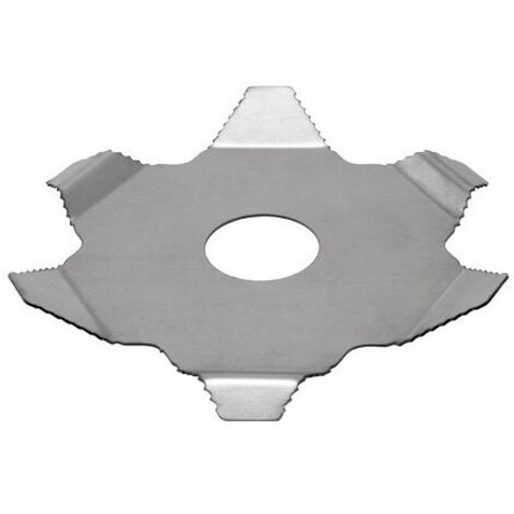 Disque Ninja anti-enroulement pour débroussailleuse – Ø255 mm en acier pour herbe haute