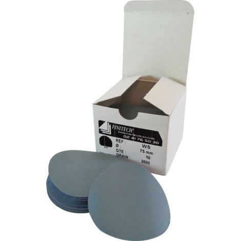 Disque papier WS Diam75mm P3000 boite de 50