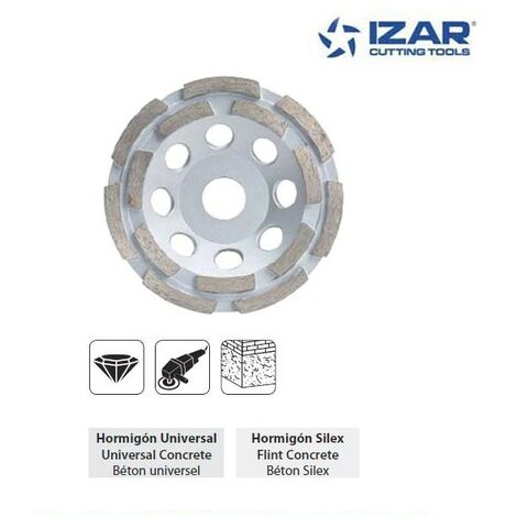 disque plateau diamant Izar double coupe de 125 mm