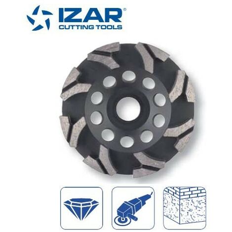 disque plateau diamant Izar forme de coupe Y de 180 mm