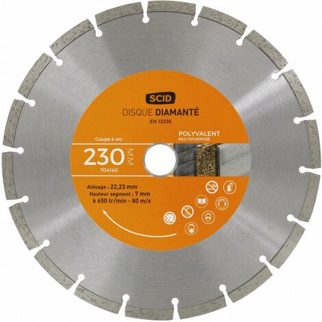 Disque Polyvalent Entrée De Gamme  230 22,23