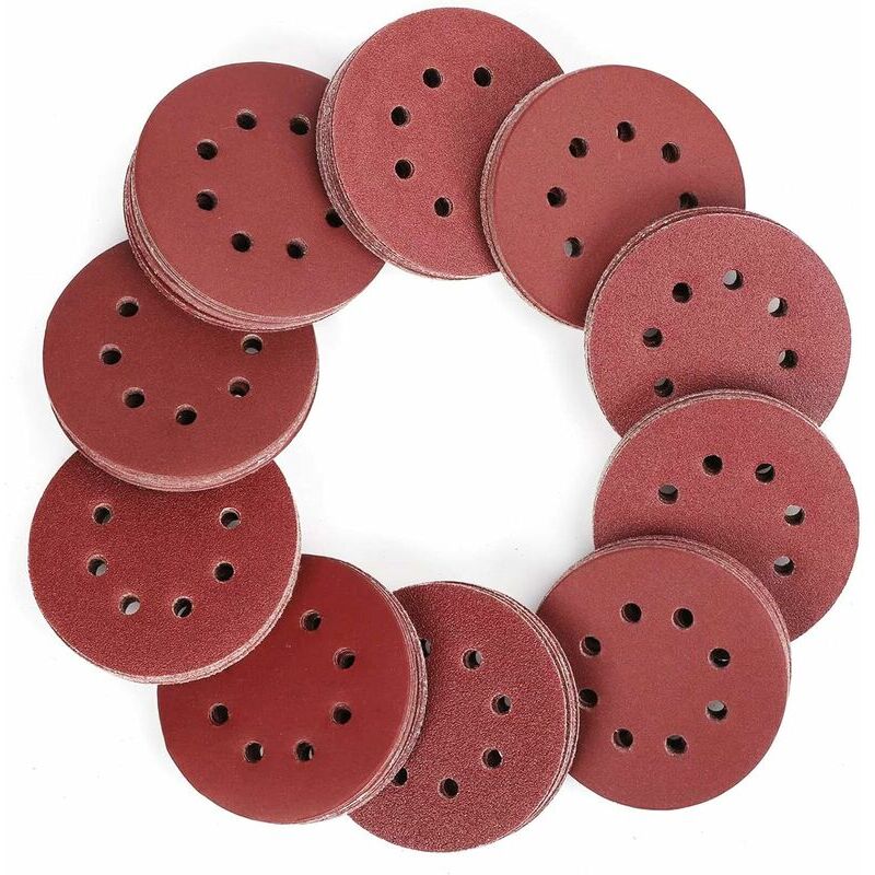 ZVD - Disque Ponçage 100pcs 125mm 40800 Grain - Ponçage/Polissage/Dérouillage