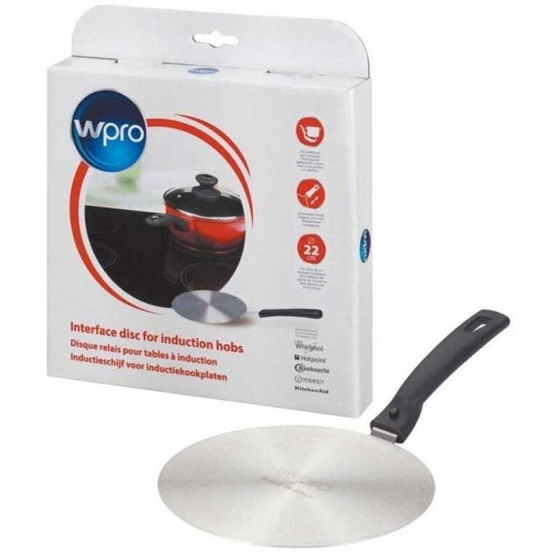 Wpro - disque relais induction oe 22 cm pour table de cuisson