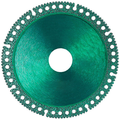 Disque scie diamanté 100mm acier manganèse Multifonction pour meuleuse angle Découpe carrelage, verre et pierres
