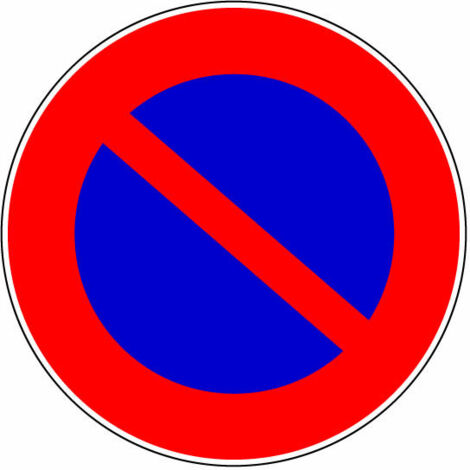 Disque Signalisation Interdiction D290 Signalisation D'interdiction Claire - Novap