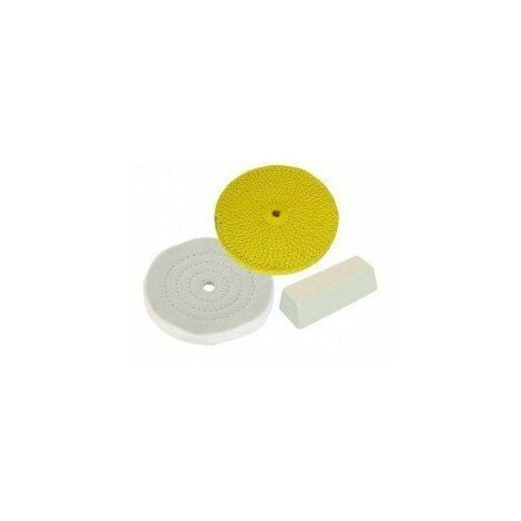 Disque sisal / coton cousu pour polissage 150x32x20 mm - Achat