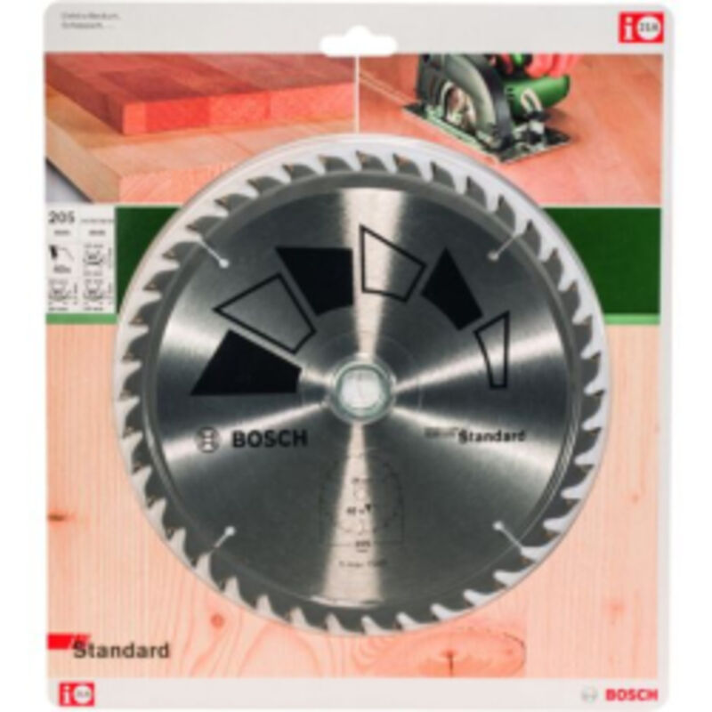 Lame de scie circulaire BASIC 205x2.2x241816 D40 - vue 2