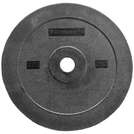 Disque technique en plastique 2.5kg Ø 51mm - Noir