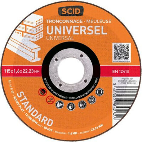 DISQUE TRONC. MULTICOUPE 115 SCID 764282