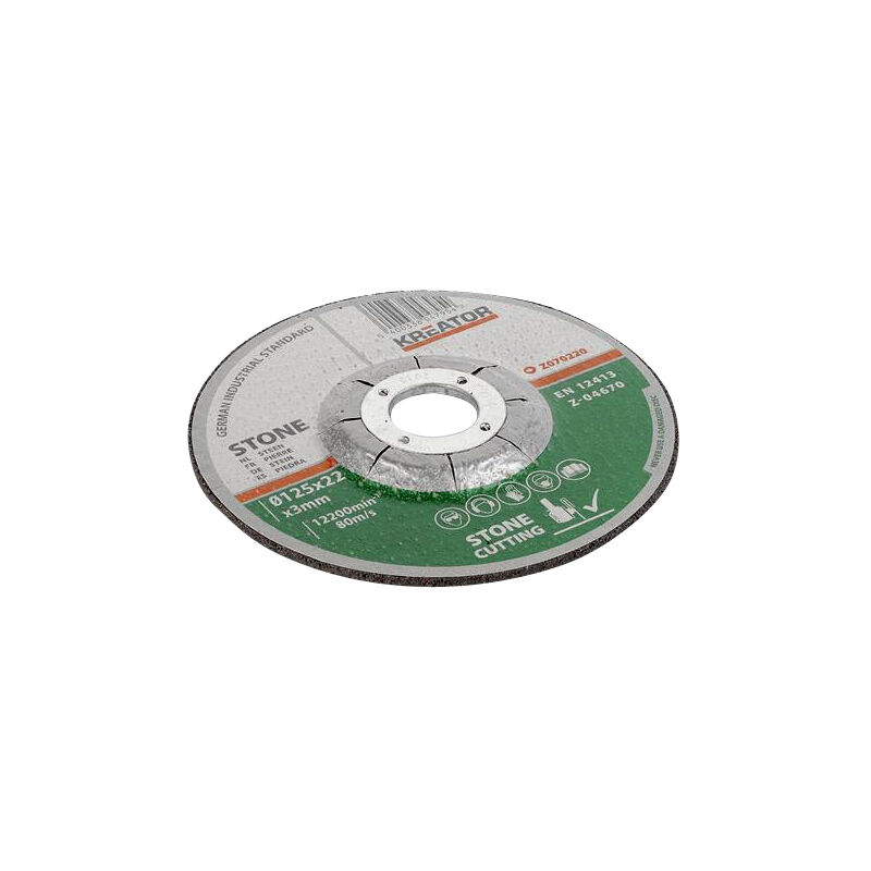 Kreator - Disques à tronçonner - pierre - ø 230 x 3 mm - 6 pièces