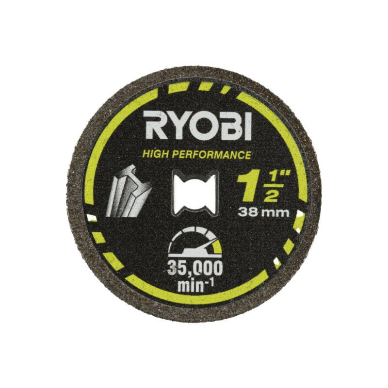 Ryobi - Disque à tronçonner haute performance - RAR303 - Pour la découpe du métal - 38mm