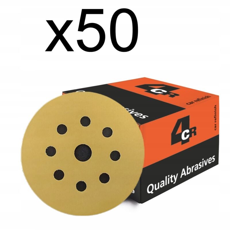 Disque velcro 4CR 3050 125mm P400 x50