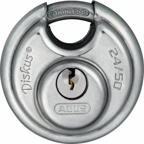 Cadenas Abus 24LB DISKUS 50mm spécial extérieur - Alu
