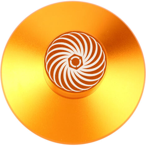 Disque Vinyl Stabilisateur Pince Aluminium Doré pour Platine Tourne-disque