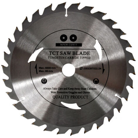 Disque Widia 230 mm x 22,2 mm x 30 dents