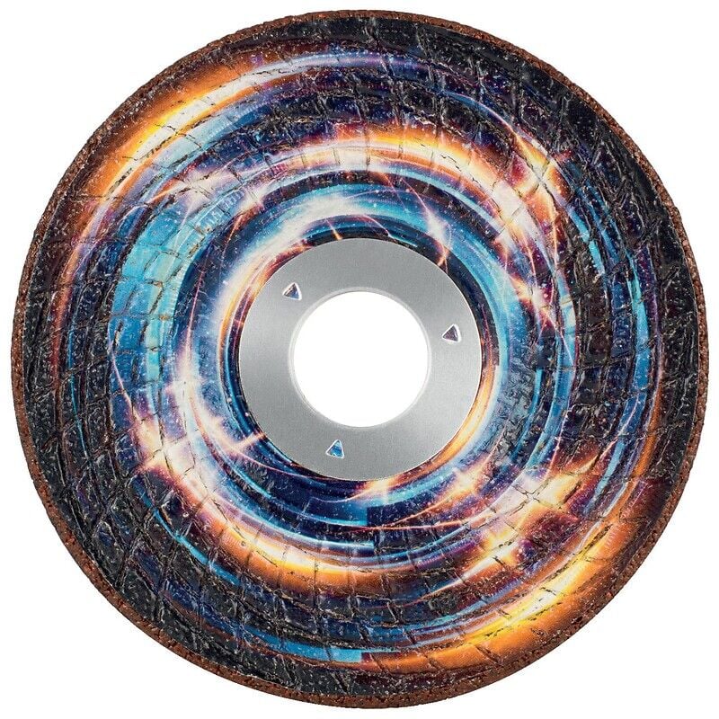 Disques à ébarber moyeu déporté Basic Fast Cut pour l'acier/inox 27C 230x6x22,23 A30P-BFB Tyrolit